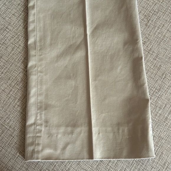 Talbots Heritage tan / khaki flat front dress pants. 8 petite. - Picture 8 of 8